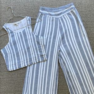 Nikki Reed for REVOLVE Crop Top + Pants Set